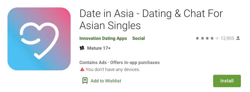 Dating in app asian Saidu free Asian Women